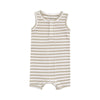 Angel Dear Stripe Sage Sleeveless Shortie Romper - Flying Ryno
