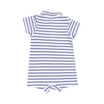 Angel Dear Stripe Vintage Blue Polo Shortie - Flying Ryno