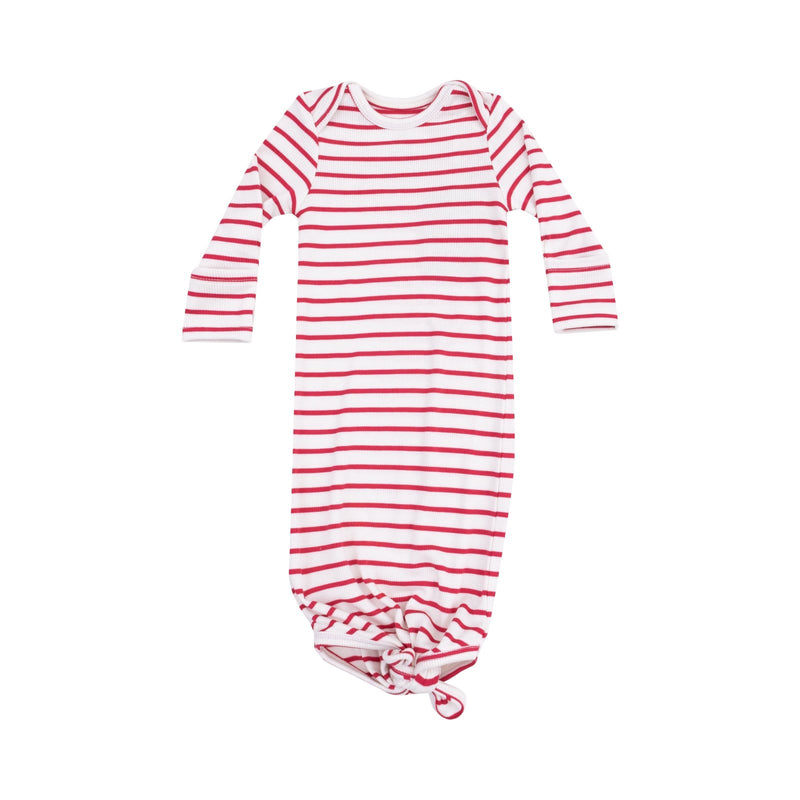 Angel Dear Stripe Vintage Red Knotted Gown & Hat Set - Flying Ryno