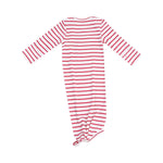 Angel Dear Stripe Vintage Red Knotted Gown & Hat Set - Flying Ryno