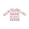 Angel Dear Sugar Plum Fairy - Nutcracker Fair Isle - Pink - Longsleeve Loungewear Set - Flying Ryno