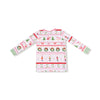 Angel Dear Sugar Plum Fairy - Nutcracker Fair Isle - Pink - Longsleeve Loungewear Set - Flying Ryno
