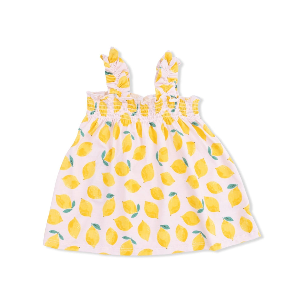 Angel Dear Sunny Lemons - Ruffly Strap Top And Bloomer - Flying Ryno