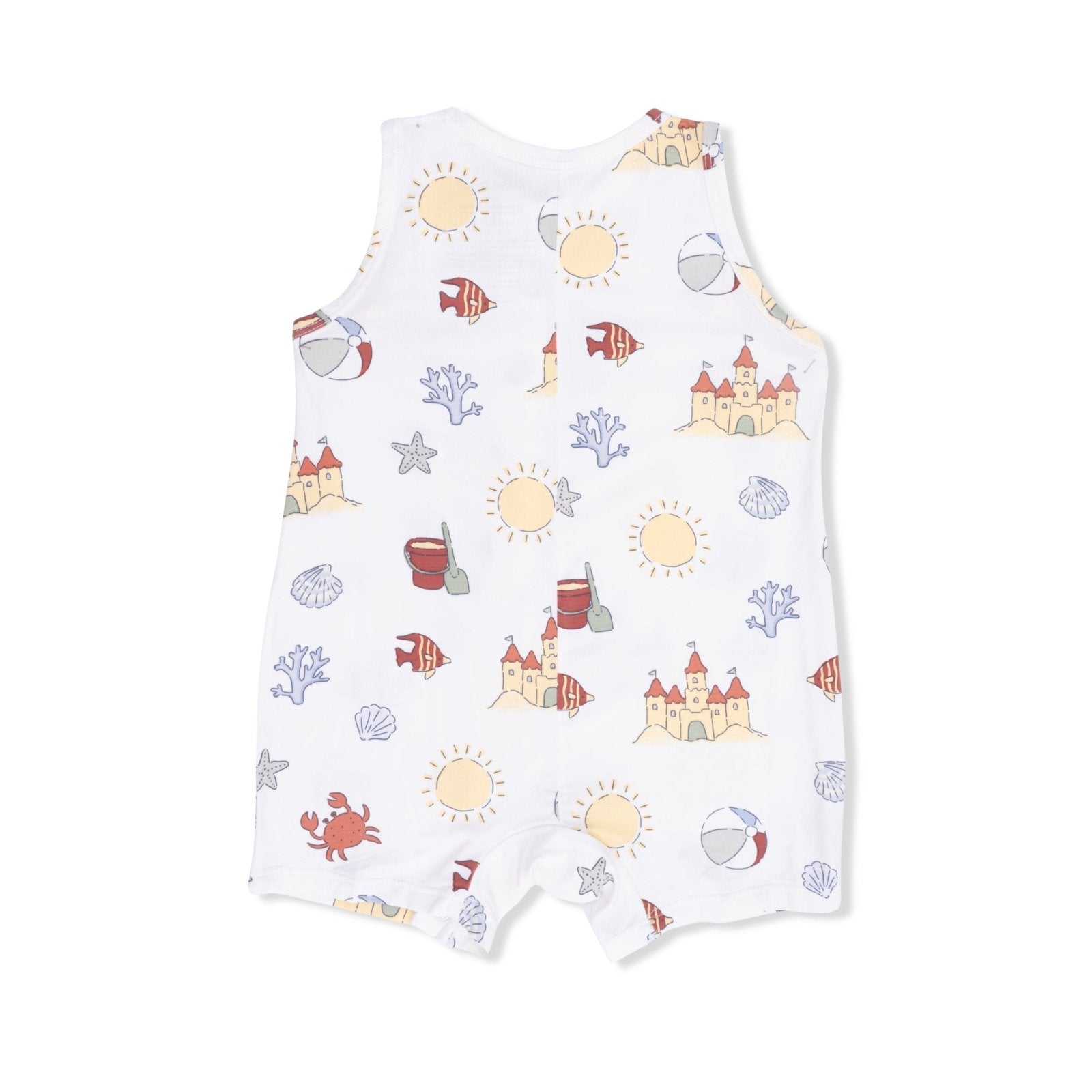 Angel Dear Sunny Sandcastles - Sleeveless Shortie Romper - Flying Ryno