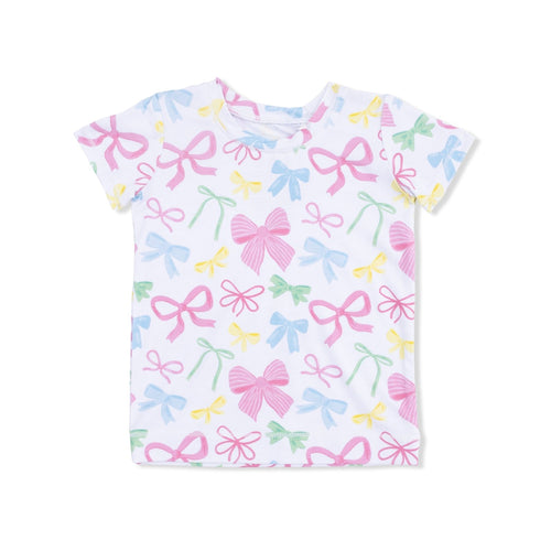 Angel Dear Sweet Bows - Loungewear Short Set - Flying Ryno