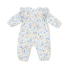 Angel Dear Sweet Rose Calico - Longsleeve Petal Ruffle Romper - Flying Ryno