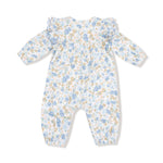 Angel Dear Sweet Rose Calico - Longsleeve Petal Ruffle Romper - Flying Ryno