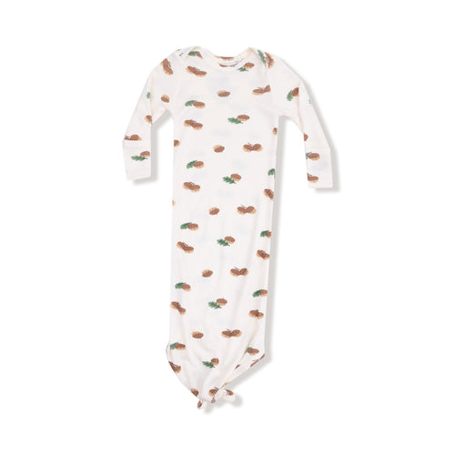 Angel Dear Tiny Acorns - Knotted Gown and Hat Set - Flying Ryno