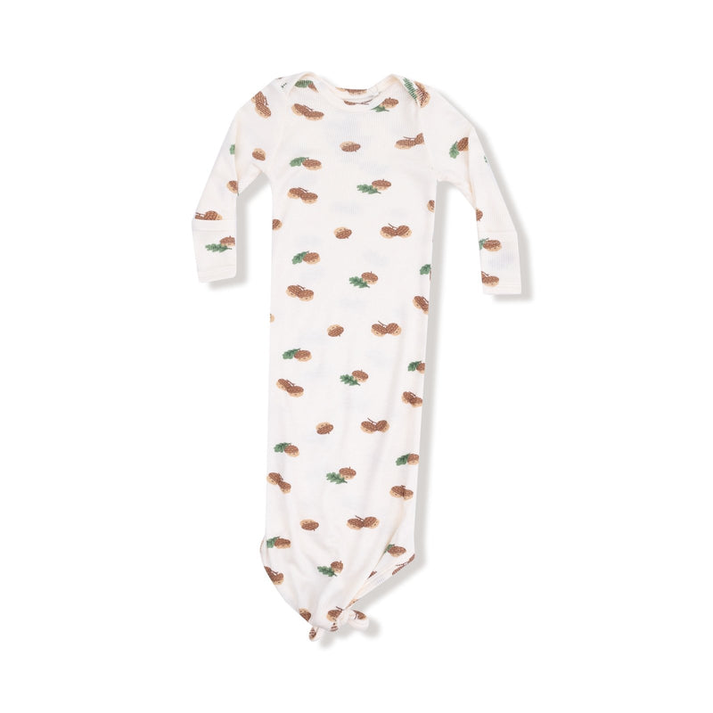 Angel Dear Tiny Acorns - Knotted Gown and Hat Set - Flying Ryno