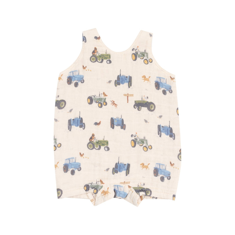 Angel Dear Tractors And Friends Uni Overall Shortie - Flying Ryno