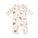 Angel Dear Vintage Baby Farm Animals - Uni Romper - Flying Ryno
