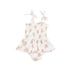 Angel Dear Vintage Rosebuds Smocked Bubble With Skirt - Flying Ryno