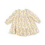 Angel Dear Winter Dandelions - Ladder Trim Dress And Ribbed Leggings - Flying Ryno