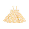 Angel Dear Yellow Mod Daisy Smocked Top & Bloomer - Flying Ryno