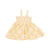 Angel Dear Yellow Mod Daisy Smocked Top & Bloomer - Flying Ryno