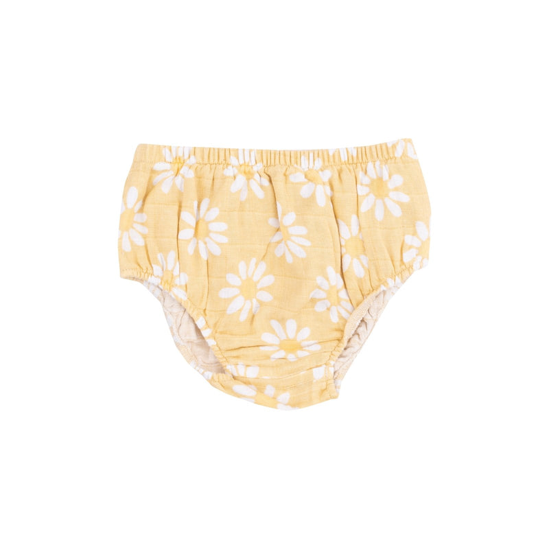 Angel Dear Yellow Mod Daisy Smocked Top & Bloomer - Flying Ryno