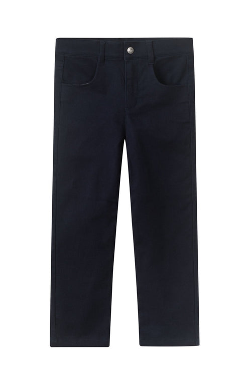 Appaman Communter Twill Pant, Navy Blue - Flying Ryno