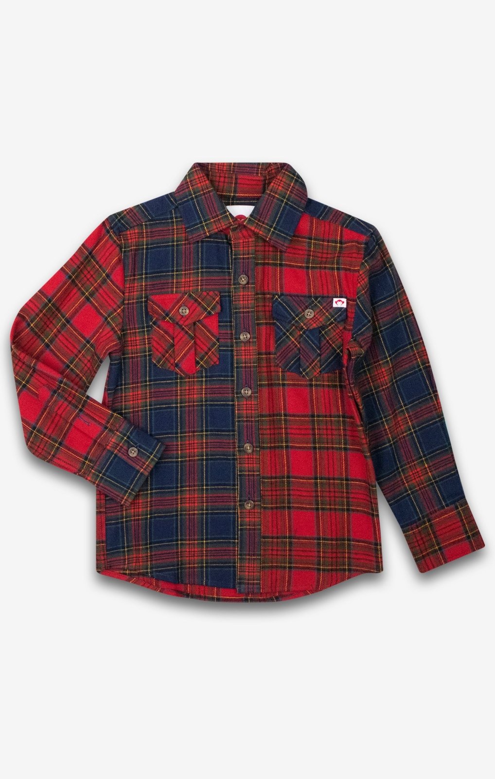 Appaman Flannel Shirt Holiday Plaid - Flying Ryno