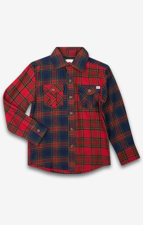 Appaman Flannel Shirt Holiday Plaid - Flying Ryno