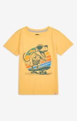 Appaman Graphic Short Sleeve Tee - Pale Yellow - Flying Ryno