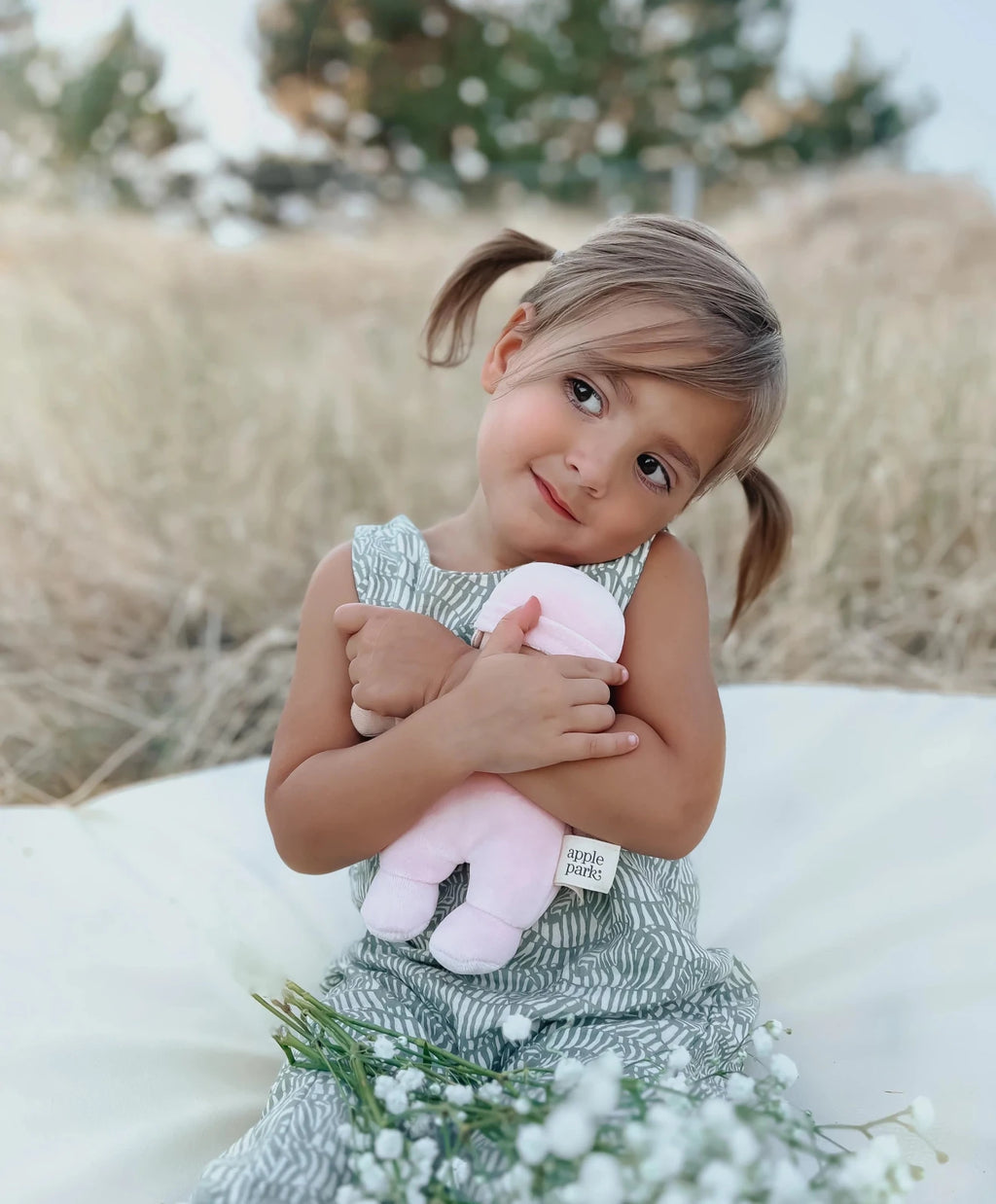 Apple Park First Baby Doll, Pink - Flying Ryno