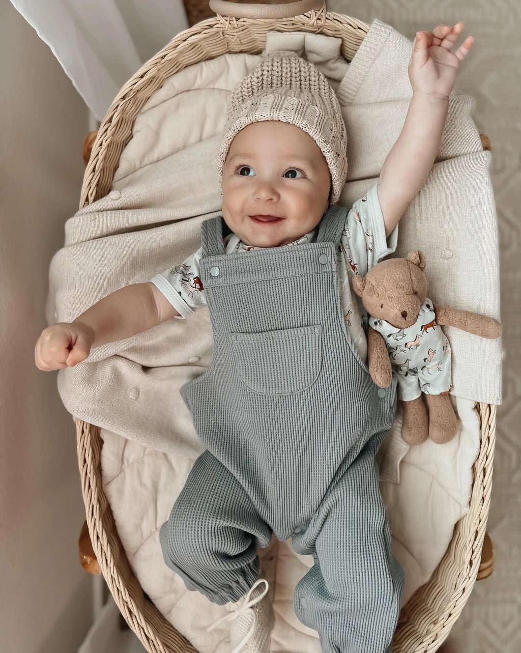 Apple Park Little Bear Plush, Wild Horses - Flying Ryno