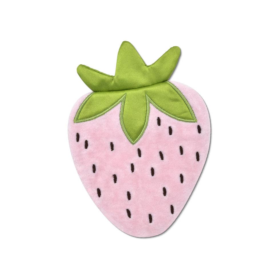 Apple Park Mini Strawberry Crinkle Blankie - Flying Ryno