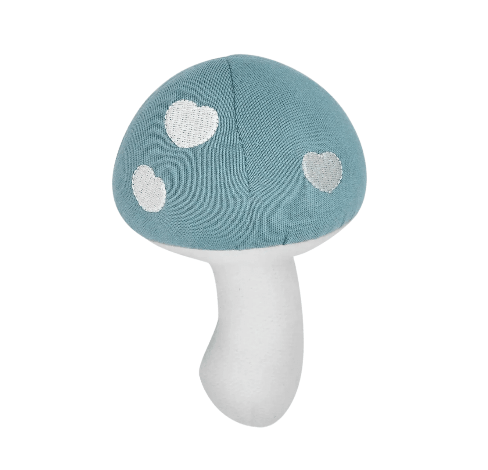 Apple Park Mushroom Rattle, Teal - Flying Ryno