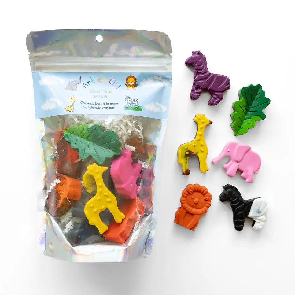 Art en Ciel Handmade Crayons - Safari - Crayons Faits À La Main - Flying Ryno