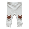 Babysprouts Baby Lomg Sleeve Bodysuit Caramel Stripe and Patch Ribbed Legging Set - Flying Ryno