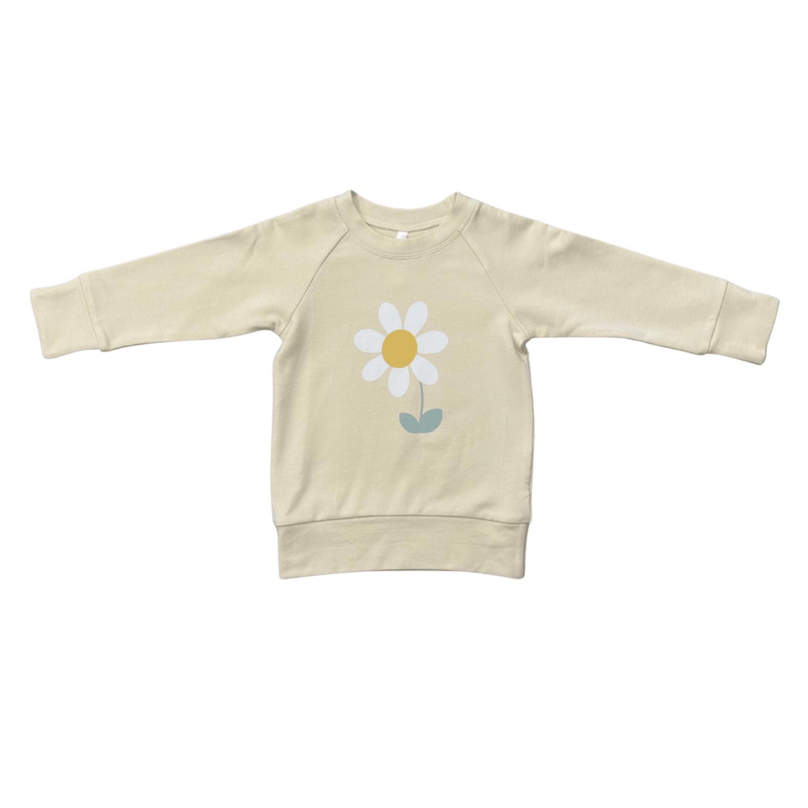Babysprouts Girl's Raglan Sweatshrit - Golden Daisy - Flying Ryno