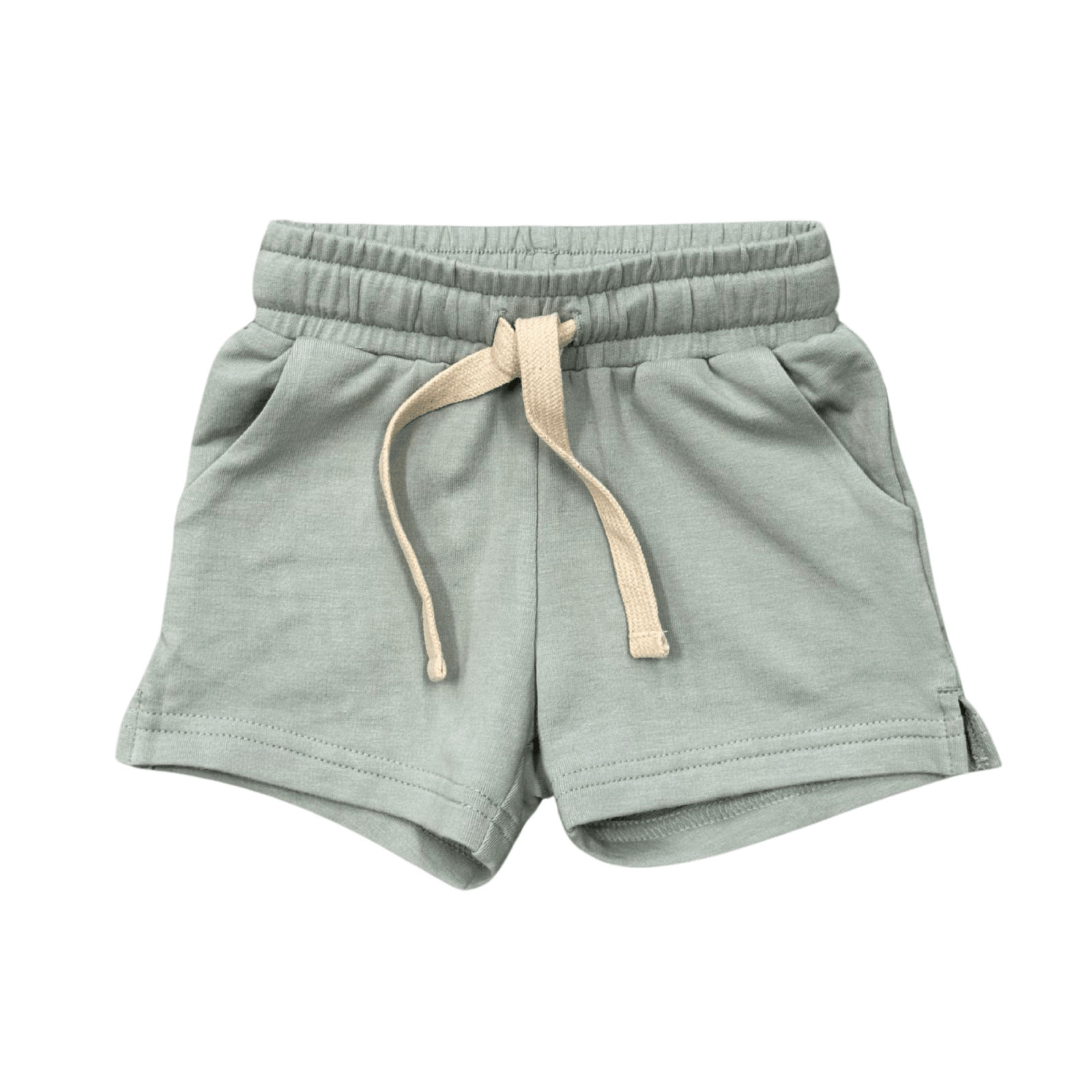 Babysprouts Girl's Shorts - Aqua Grey - Flying Ryno