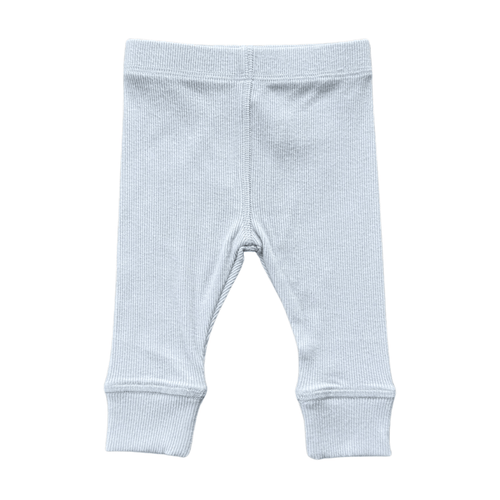 Babysprouts Ribbed Top and Ribbed Legging Set - Grey Dawn - Flying Ryno