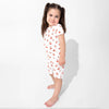 Bellabu Bear Cherry On Top Bamboo Kids Pajama Short Set - Flying Ryno