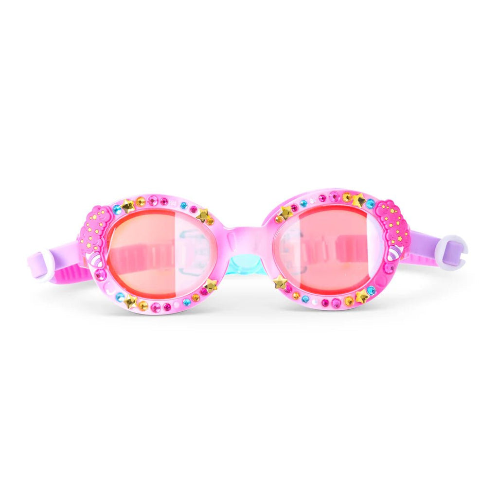 Bling2o Candy Carnival Kids’ Swim Goggles, Pink Parade - Flying Ryno