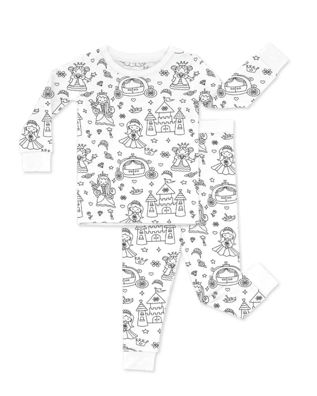 Caden Lane All Colorable Pajama Prints | Two Piece Set Far Far Away - Flying Ryno