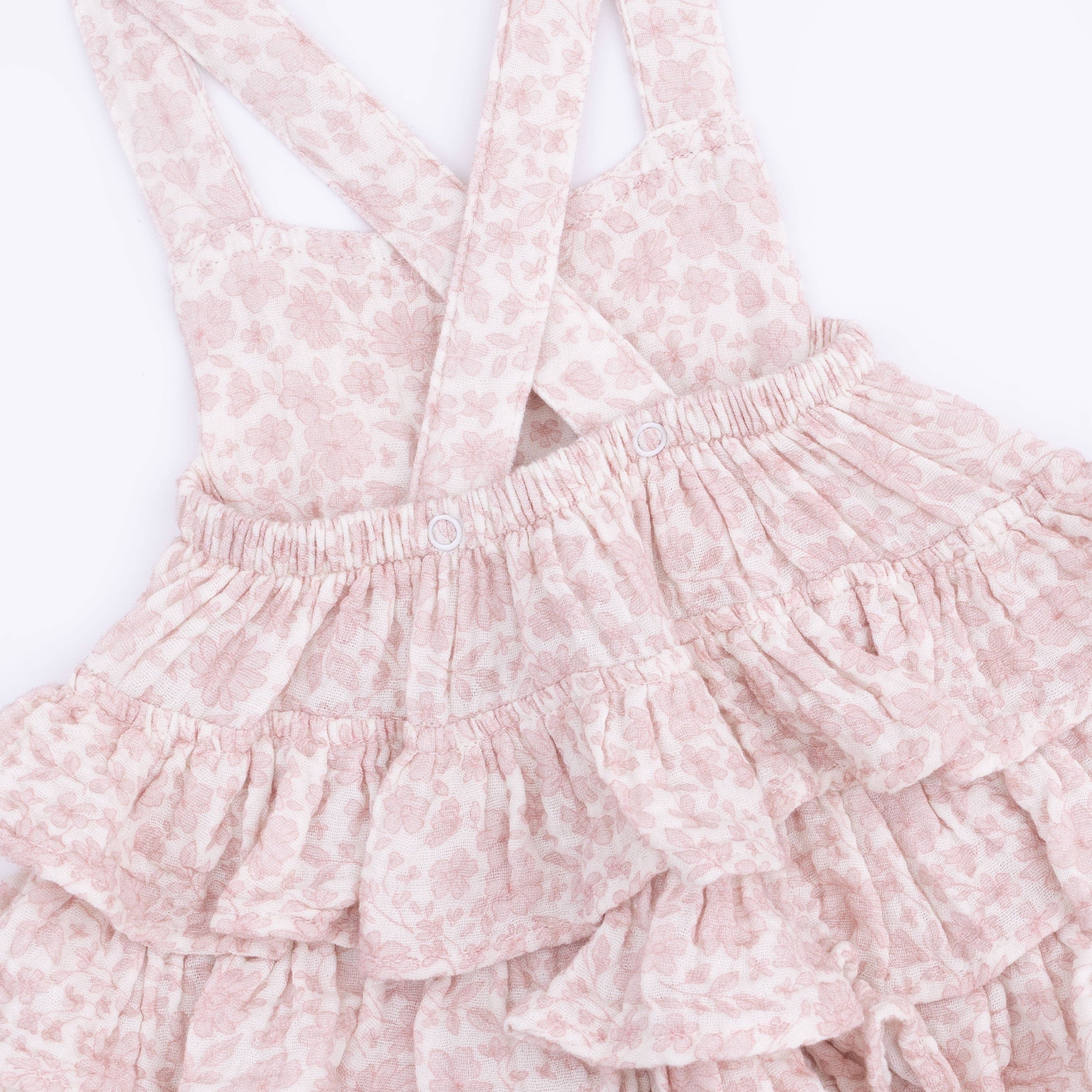 Angel Dear Ruffle Sunsuit, Harper Floral