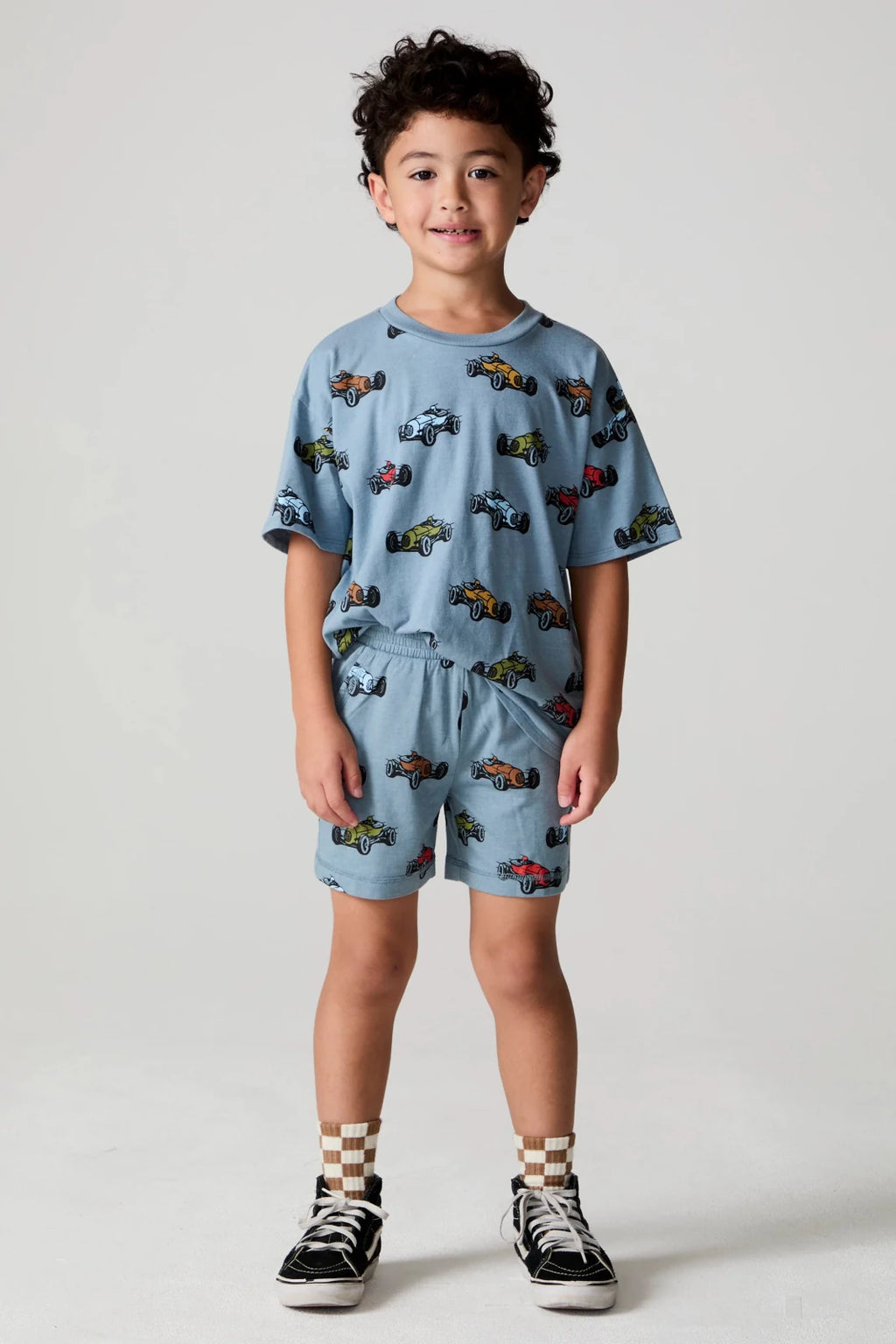 Chaser Have a Nice Day Tee and Short Set, Racers - Flying Ryno