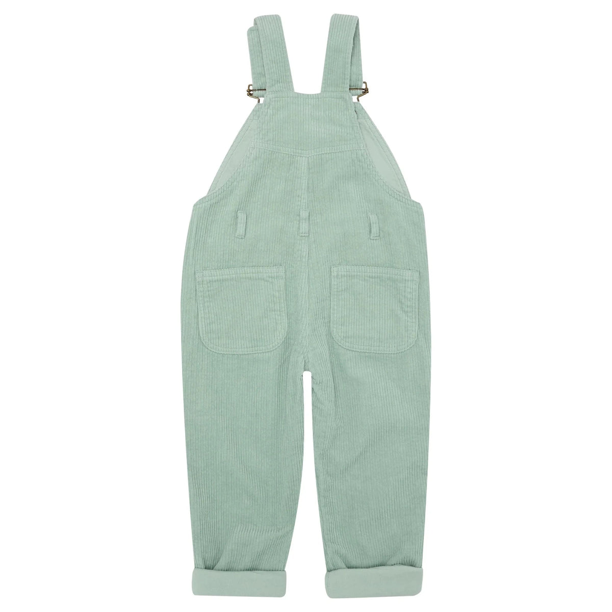 Dotty Dungarees Chunky Cord Overalls, Mint - Flying Ryno