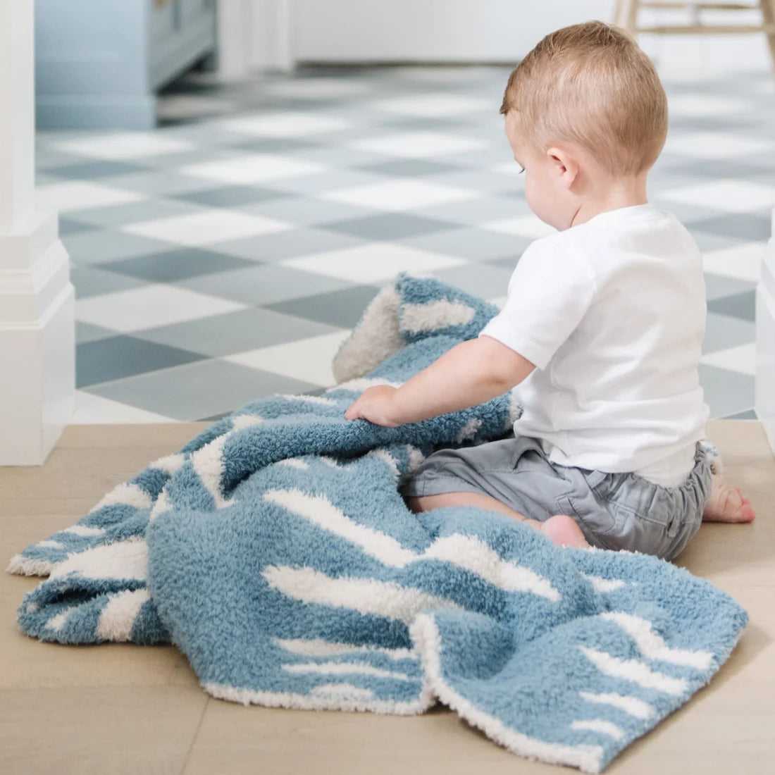 Saranoni Double-Layer Bamboni®  Receiving Blanket, Triangle