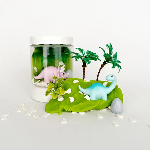 Earth Grown Dough Dinosaur Mini Dough - To - Go - Flying Ryno