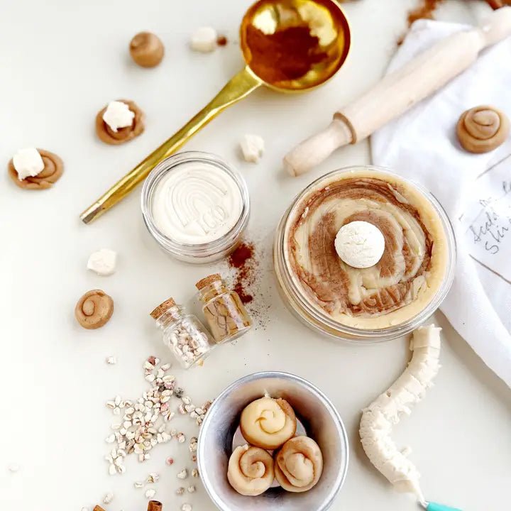 Earth Grown KidDough Cinnamon Roll Kiddough Play Kit - Flying Ryno