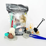 Earth Grown KidDough Dinosaur Fossil Dig (Cookies & Cream) Kiddough Play Kit - Flying Ryno