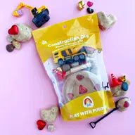 Earth Grown KidDough Valentines "I Dig You" Construction Kiddough Play Kit - Flying Ryno