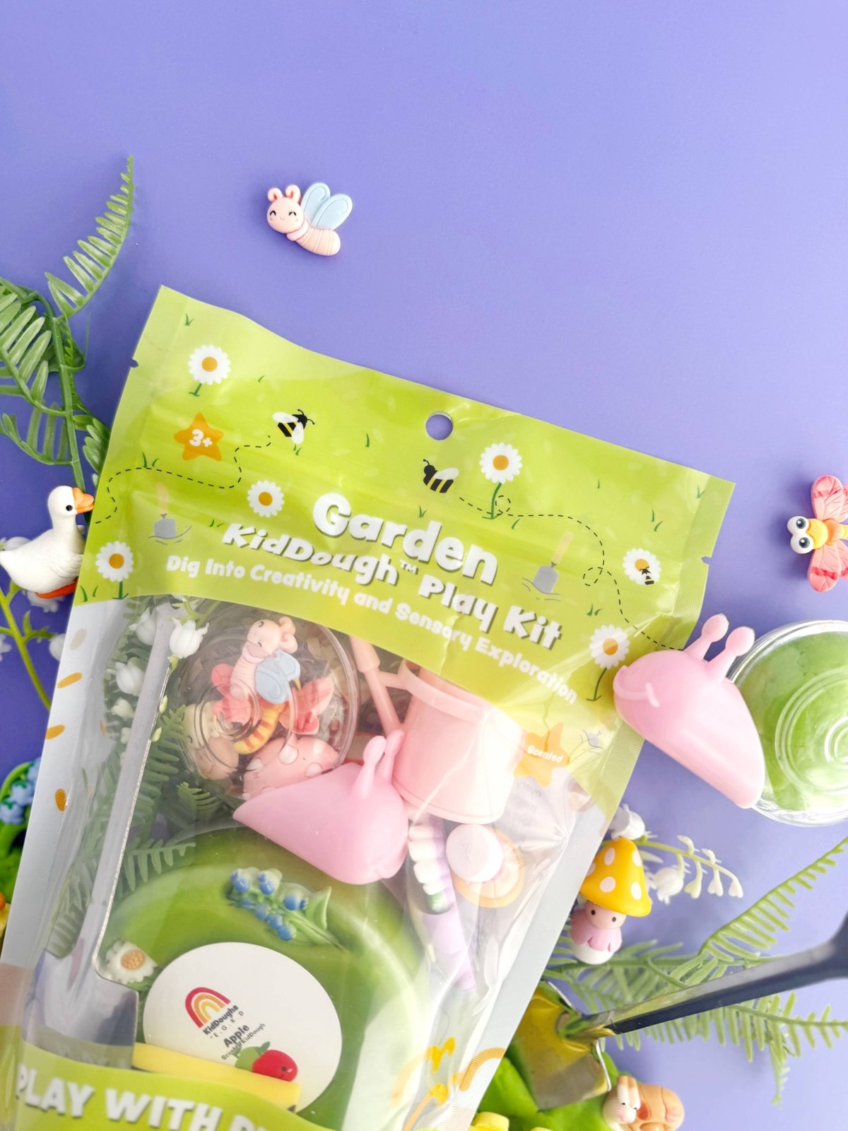 Earth Grown KidDoughs Garden KidDough Play Kit - Flying Ryno