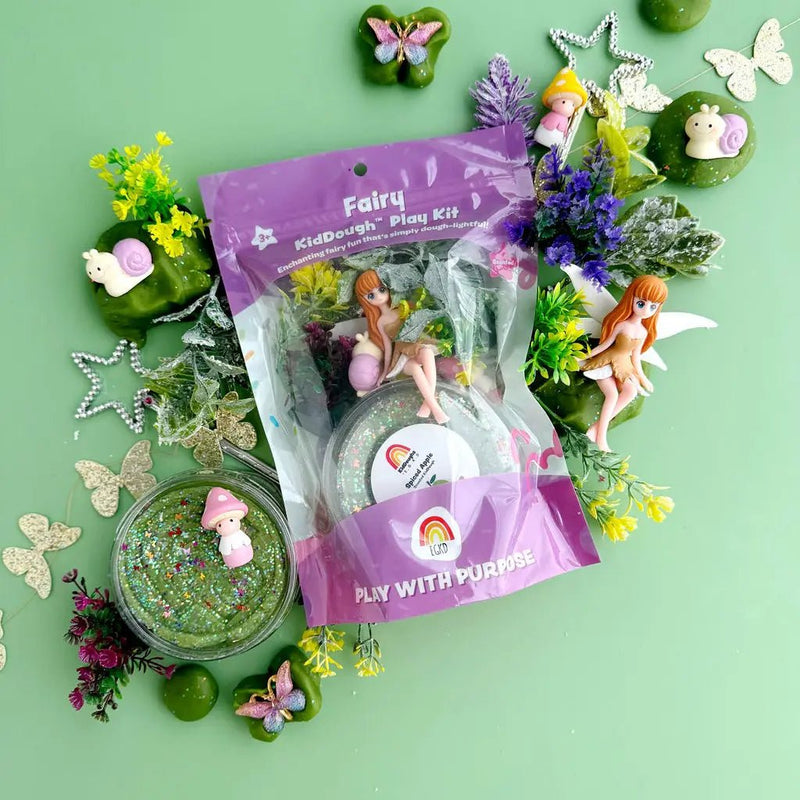 Earth Grown KidsDough Fairy Kiddough Play Kit - Flying Ryno