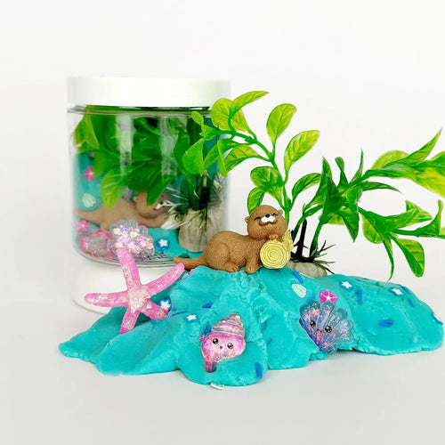 Earth Grown Kidsdough Otterly A - Dough - Rable Mini Dough - To - Go - Flying Ryno