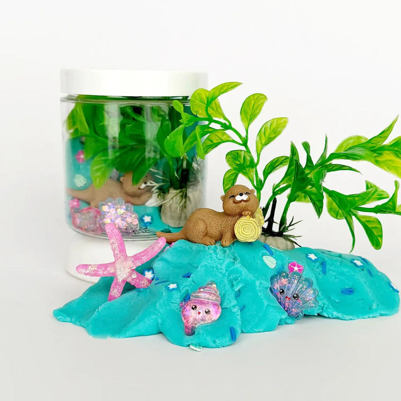 Earth Grown Kidsdough Otterly A - Dough - Rable Mini Dough - To - Go - Flying Ryno