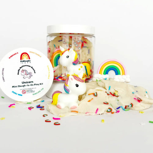 Earth Grown Kidsdough Unicorn Mini Dough - To - Go - Flying Ryno