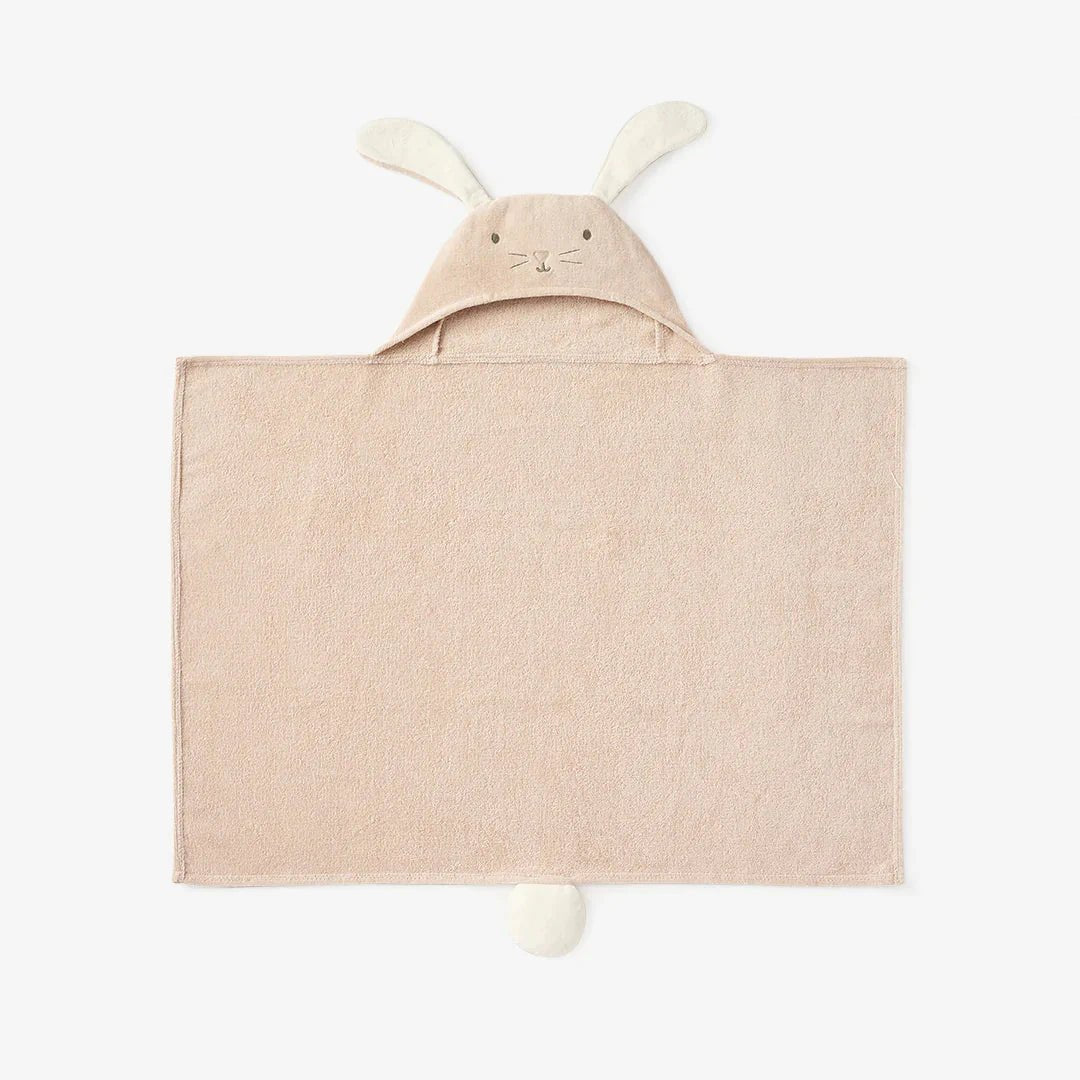 Elegant Baby Bathwrap Brown Bunny - Flying Ryno